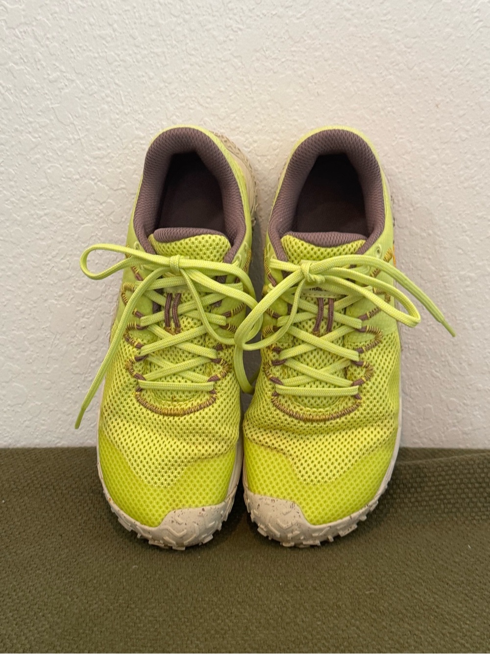 Merrell Trail Glove 7 Athletic Shoes in Yellow & Gray